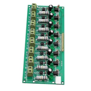 8 Channel 220V AC Optocoupler Isolation Module for PLC