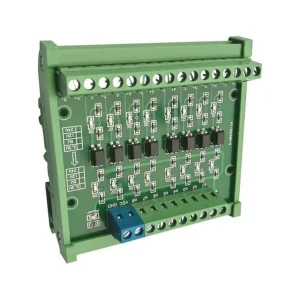 8-Channel Optocoupler Isolation Board 5V to 12V, NPN output