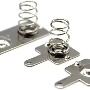 AAA Battery Positive and Negative Contact Spring Plate