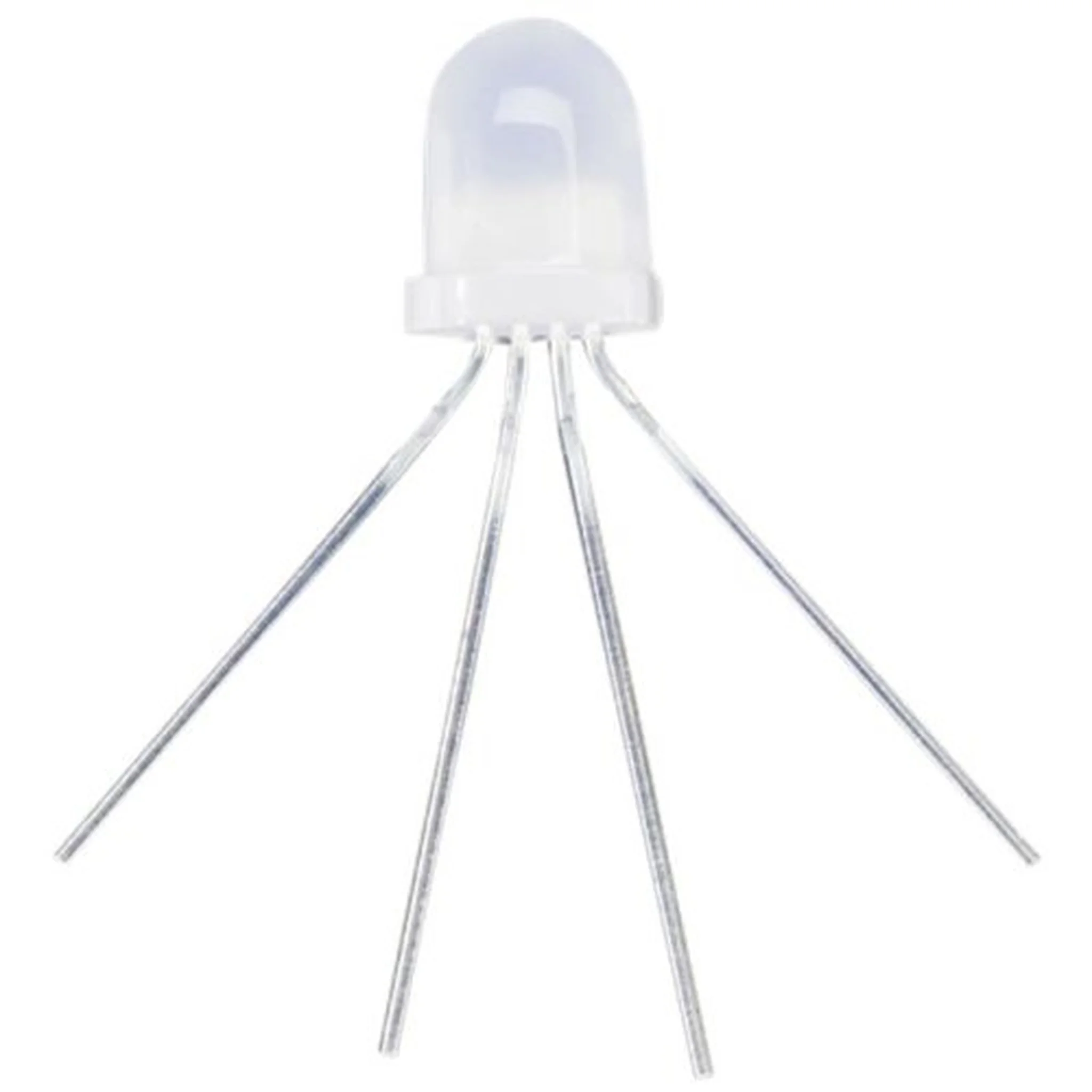 Adafruit NeoPixel Diffused 5mm Through-Hole LED – 5 Pack Multicolor