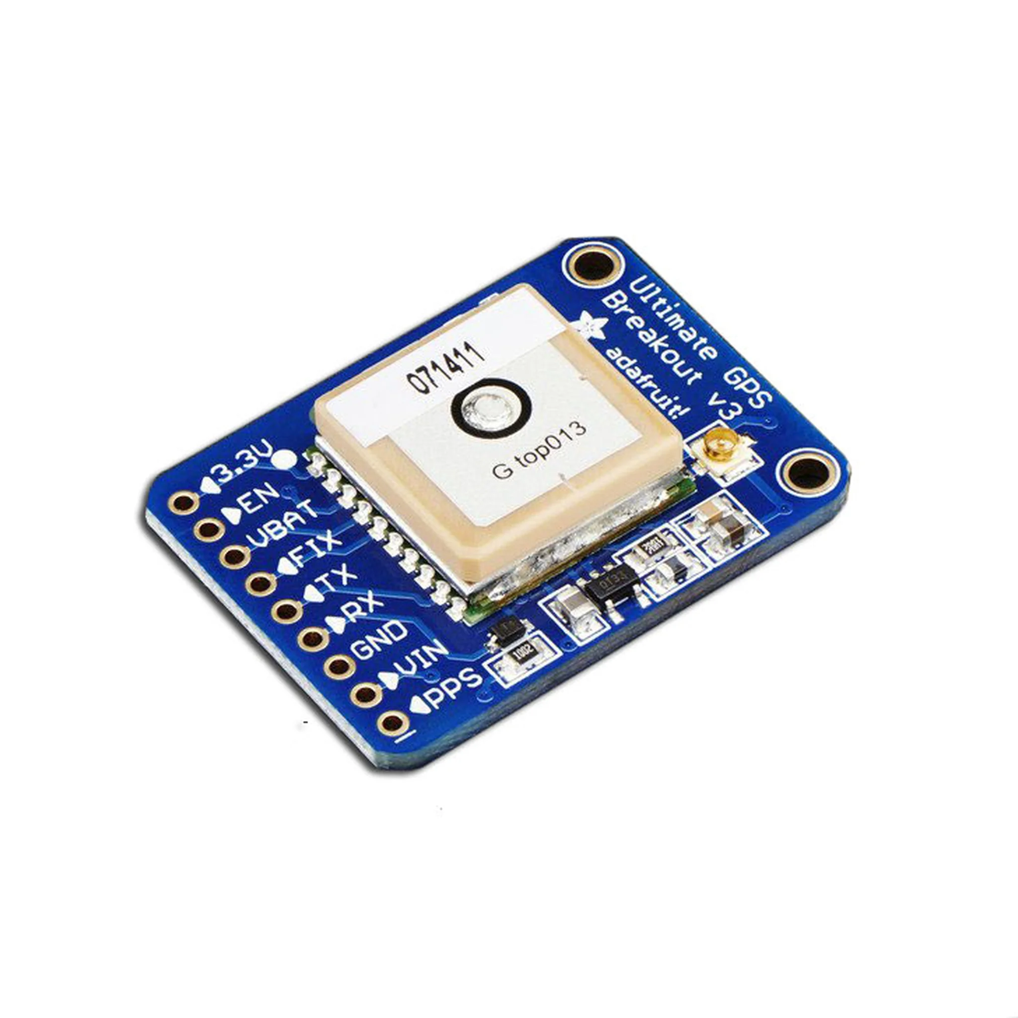 Adafruit Ultimate GPS Breakout – 66 channel w/10 Hz updates – Version 3