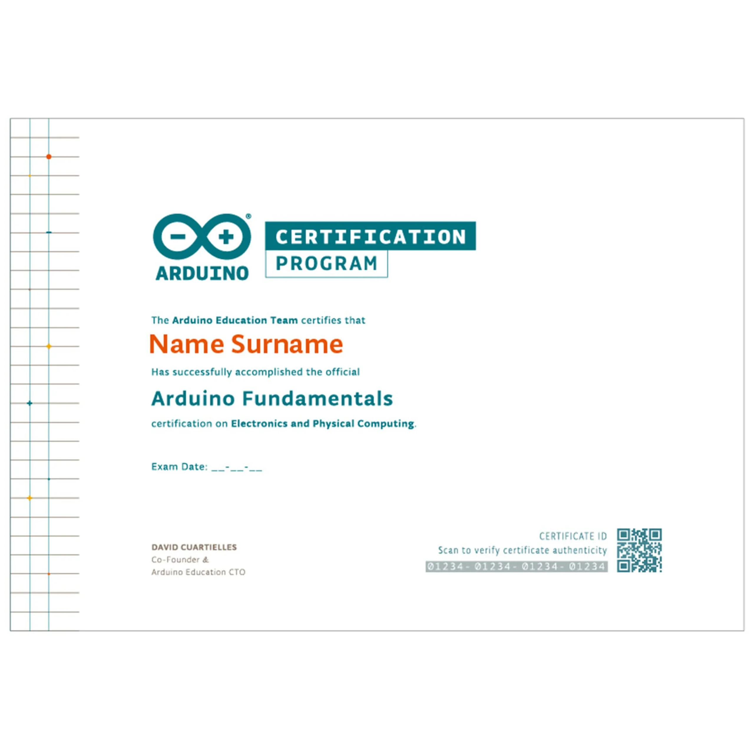 Arduino Fundamentals Certification
