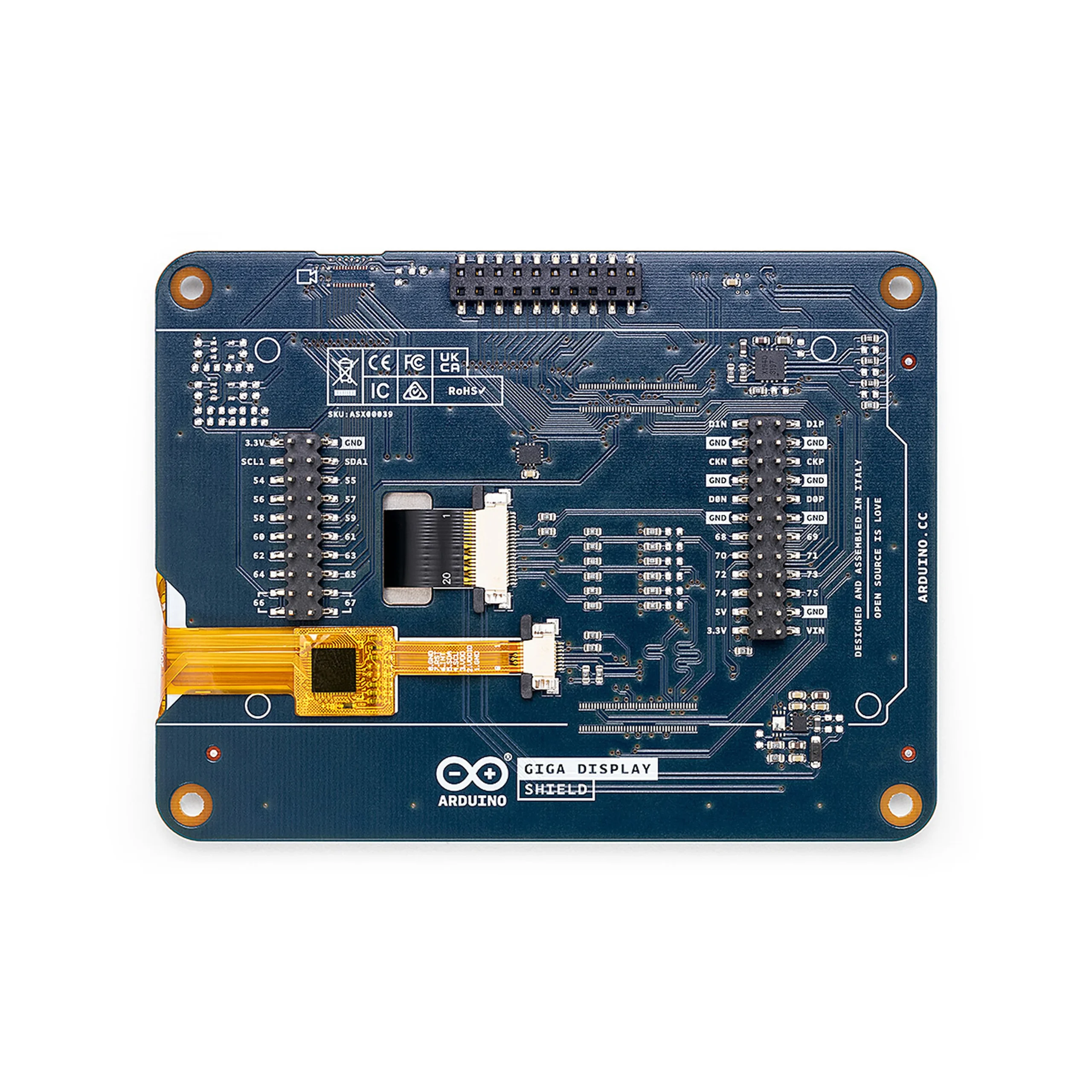 Arduino® GIGA Display Shield