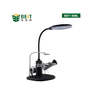 BST-308L LED Magnifier with auxiliary clip