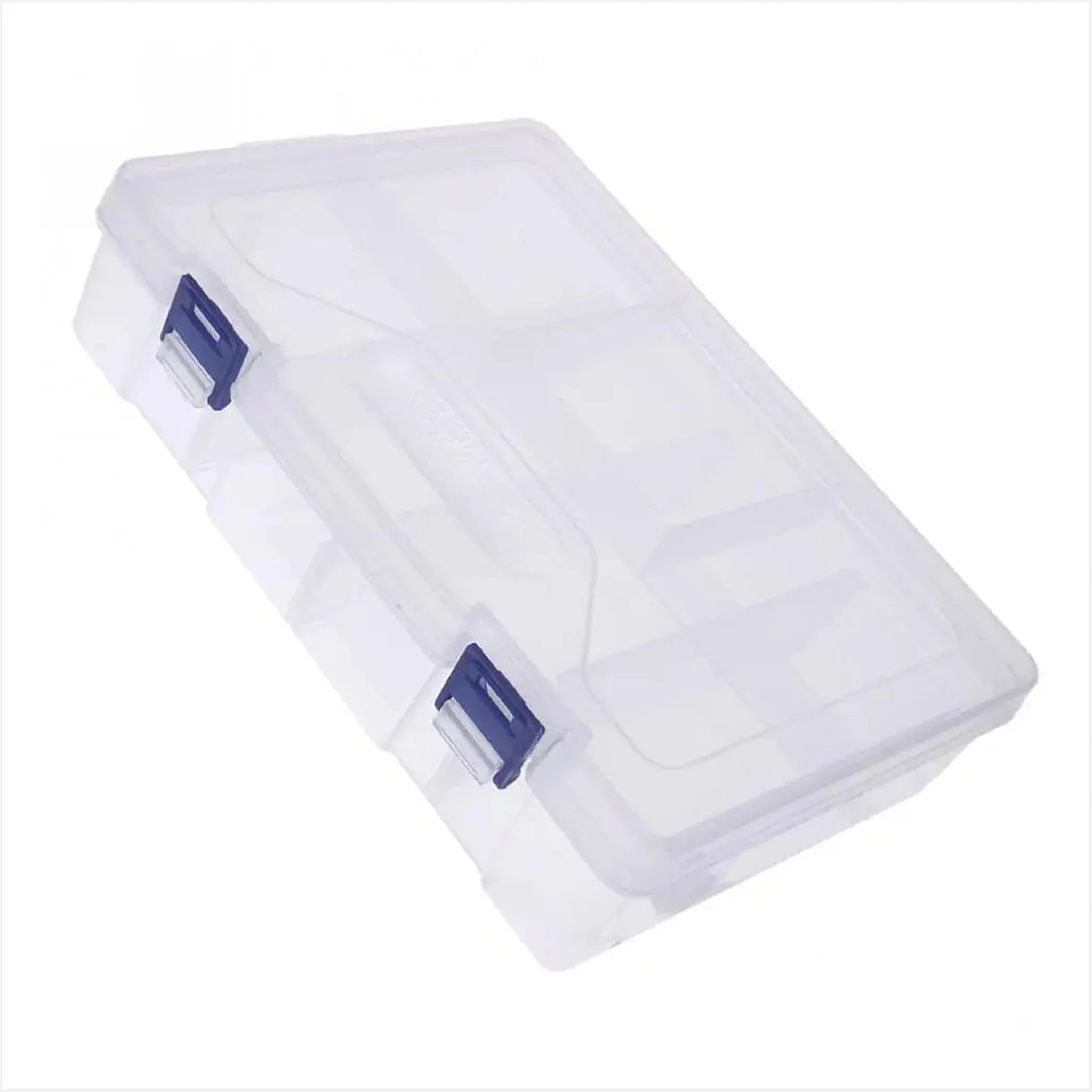 Double Layer Plastic Box  22.5 * 15.5 * 6 cm