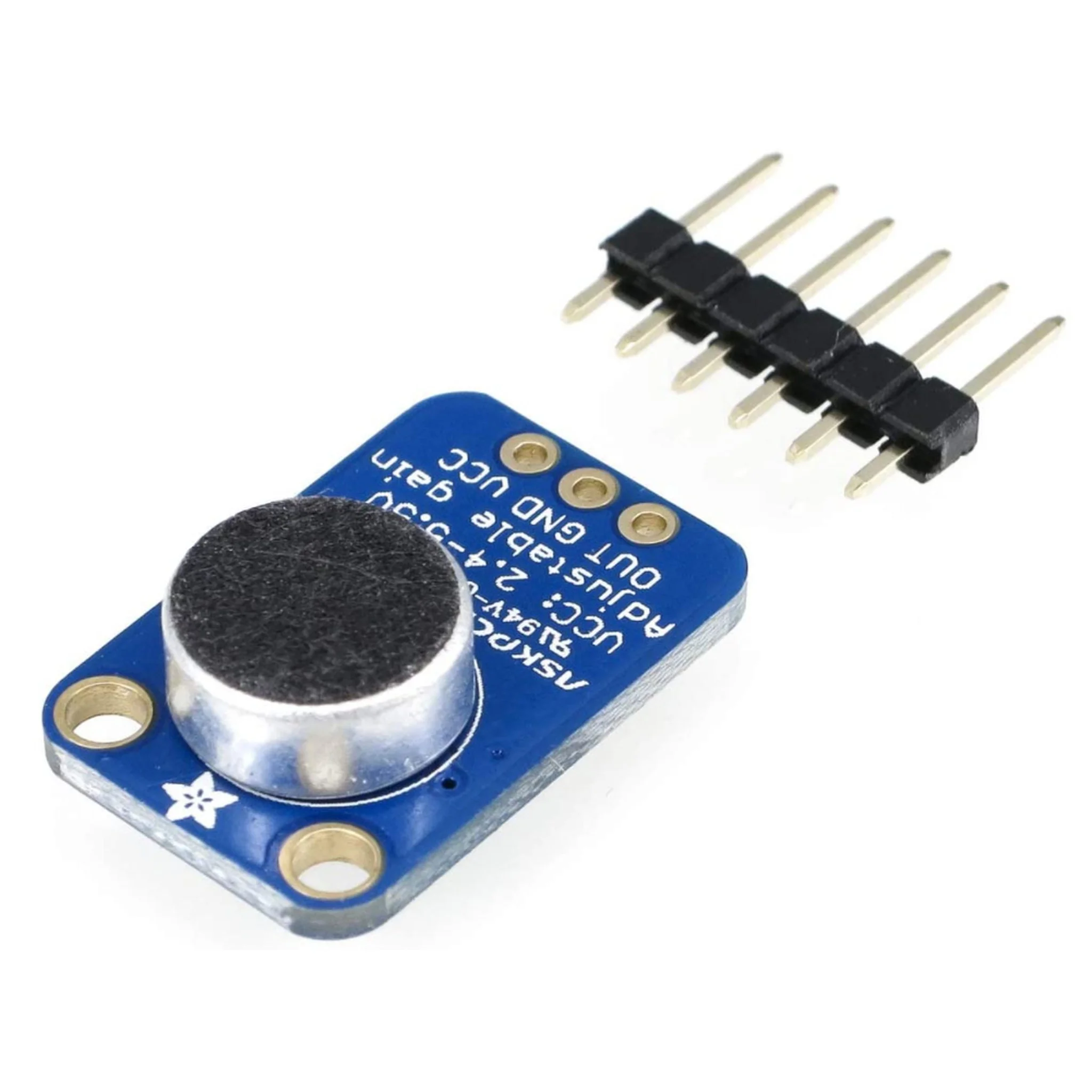 Electret Microphone Amplifier – MAX4466 with Adjustable Gain