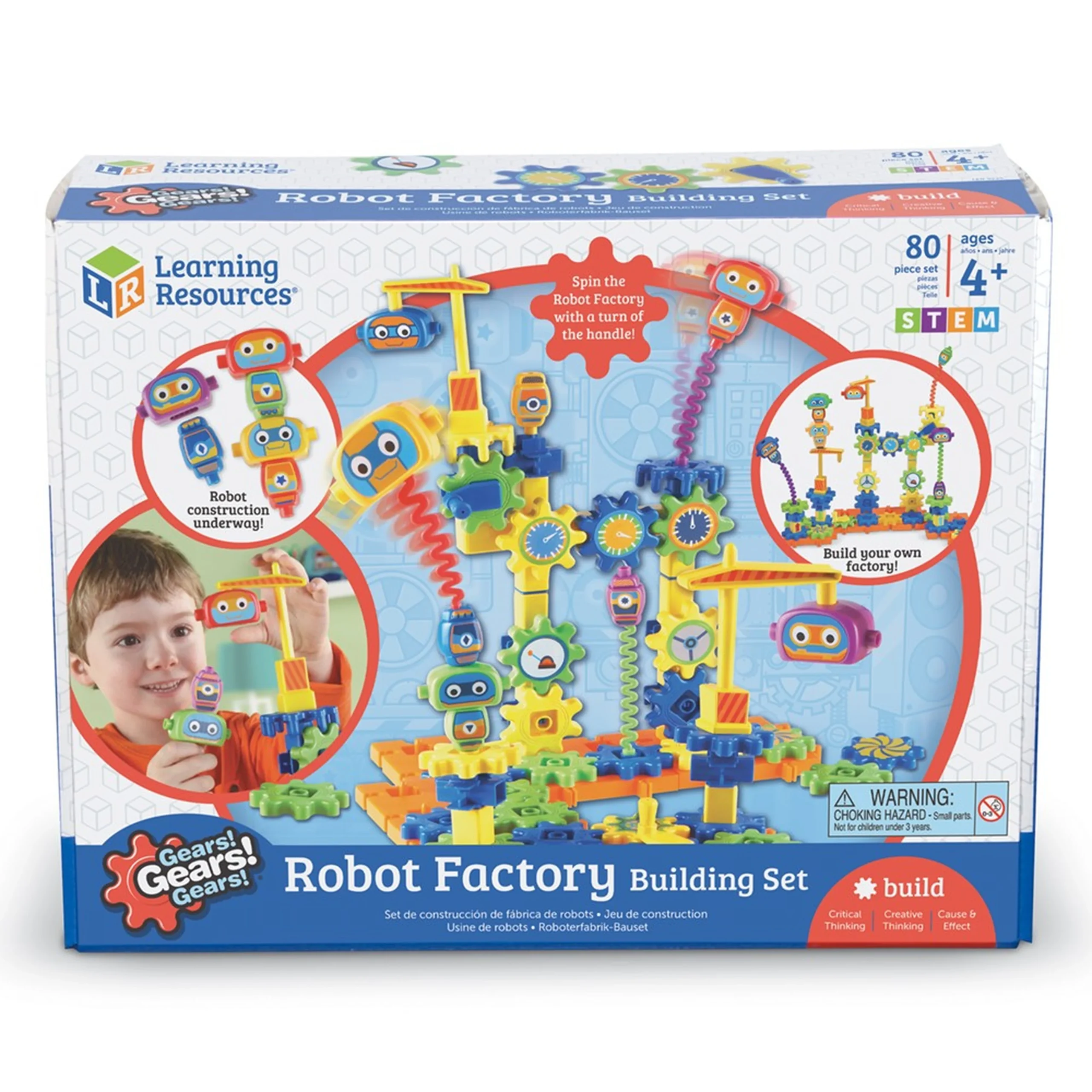 Gears! Gears! Gears!® Robot Factory Building Set 4+