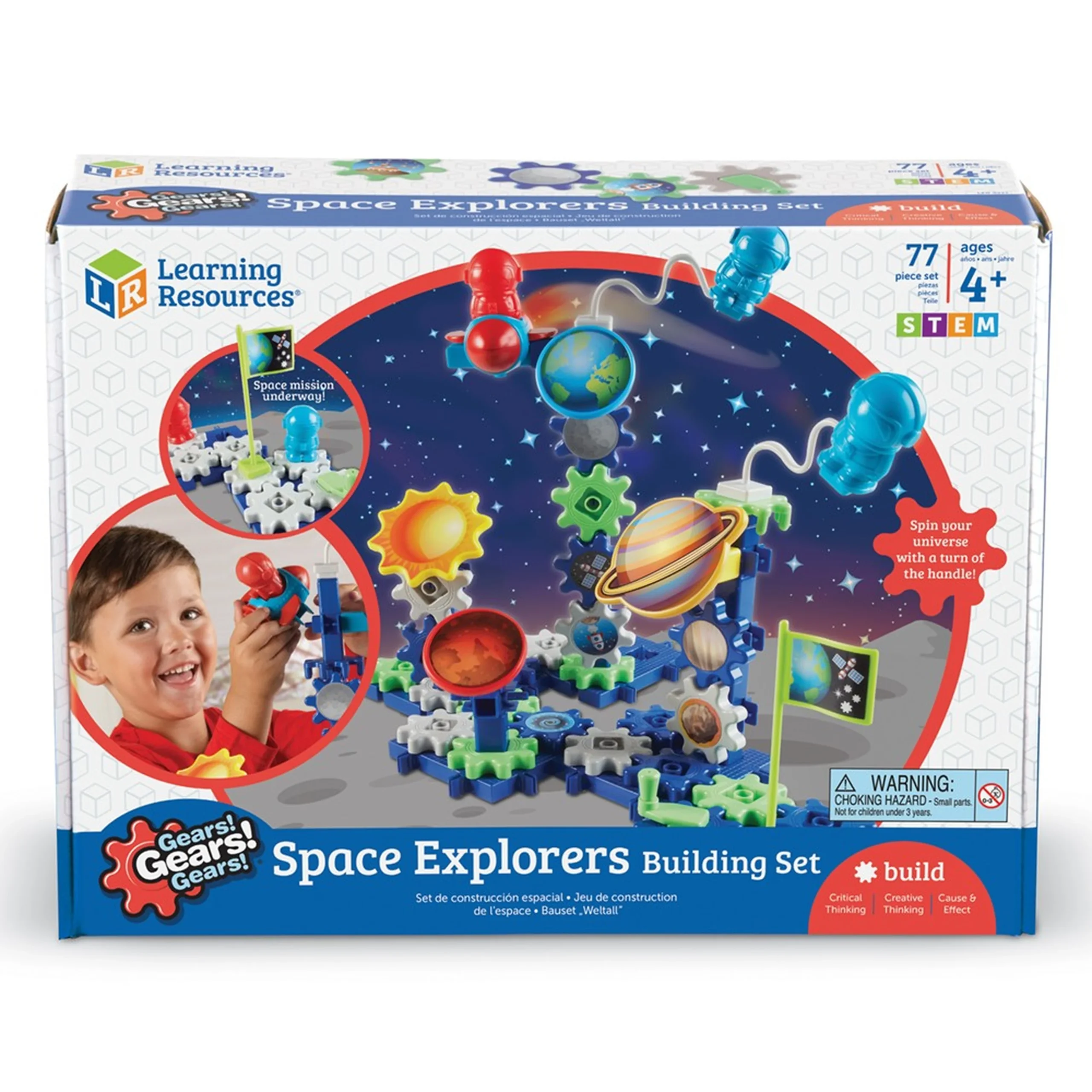 Gears! Gears! Gears!® Space Explorers Building Set 4+