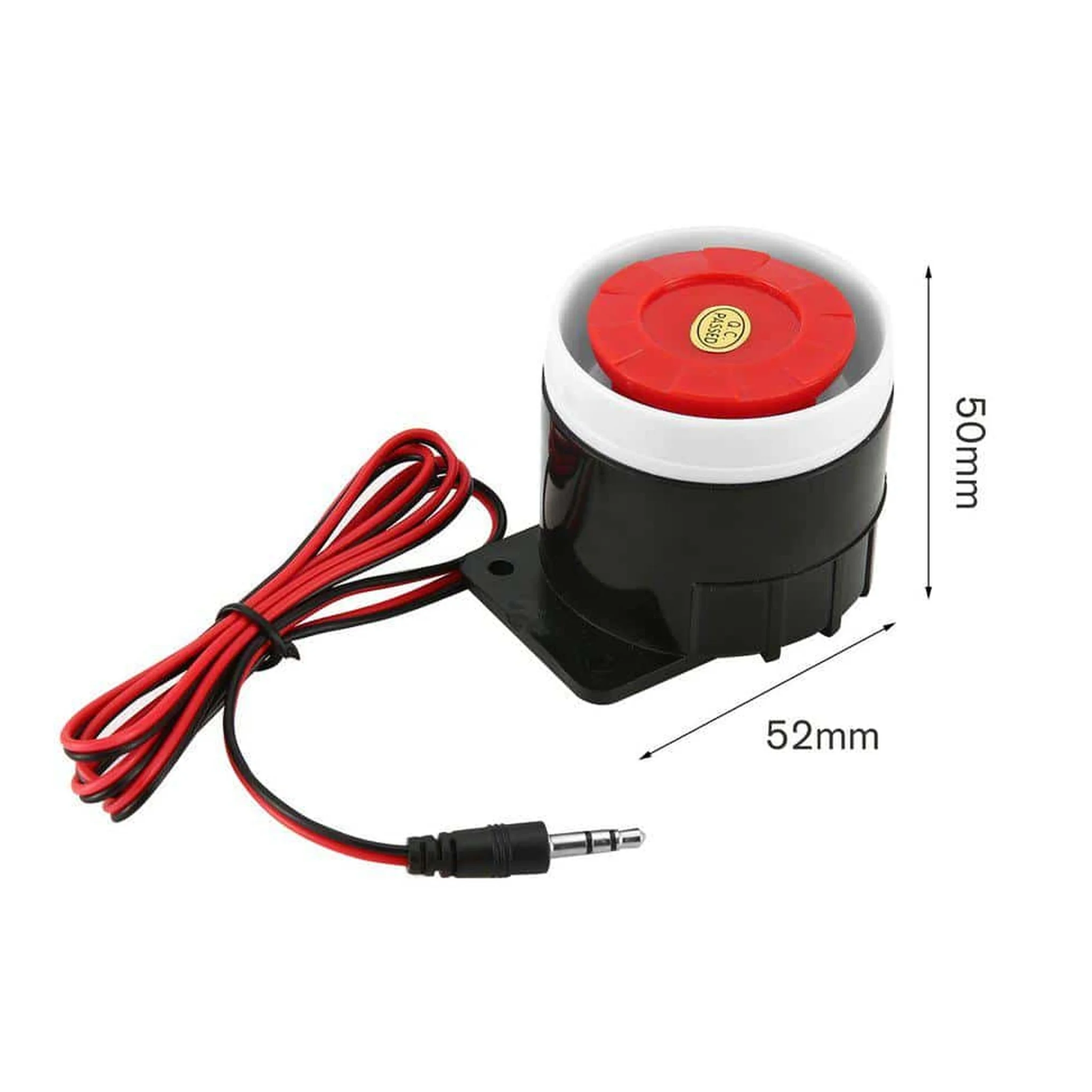 High Decibel Siren with Wire 3.5 Audio Head 5VDC