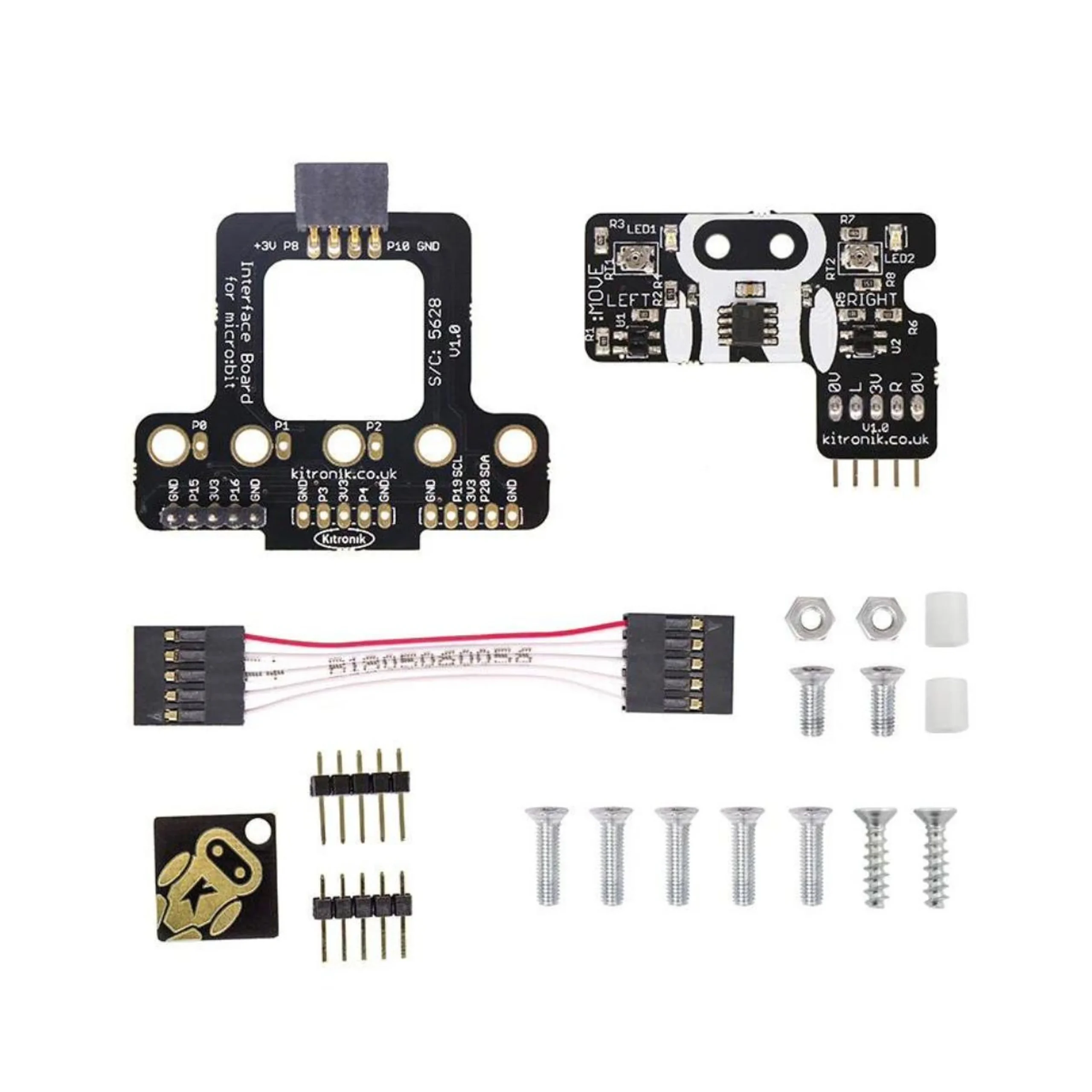 Kitronik Line Following add-on for :MOVE mini V2