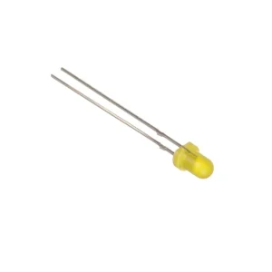 LED Diffused 5mm Κίτρινο T-1 3/4