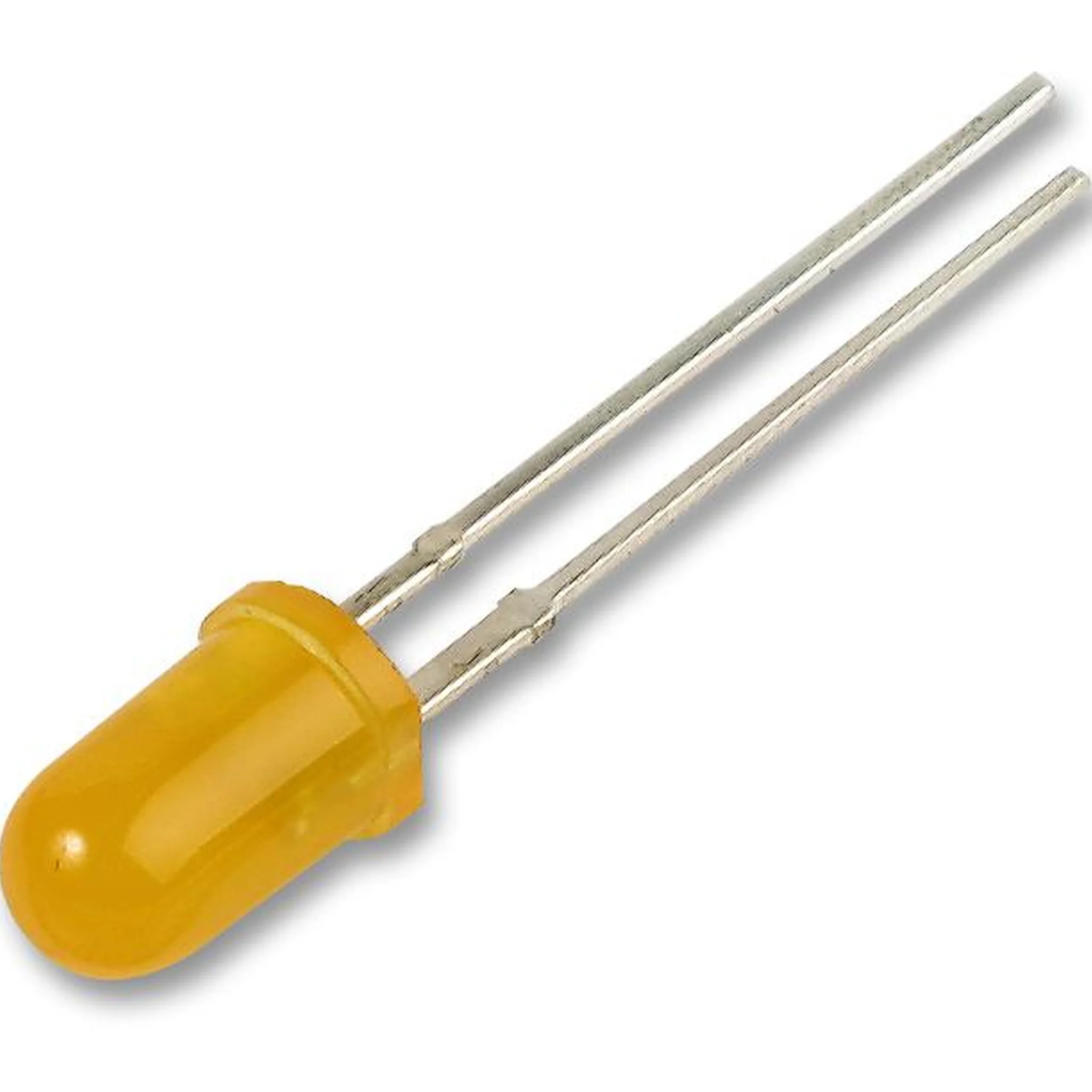 LED Diffused 5mm Πορτοκαλί T-1 3/4