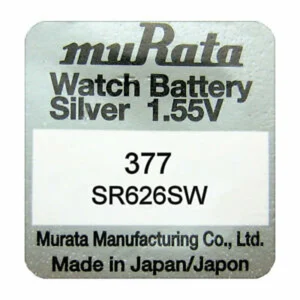 MURATA Μπαταρία λιθίου SR626SW, 1.55V, No377