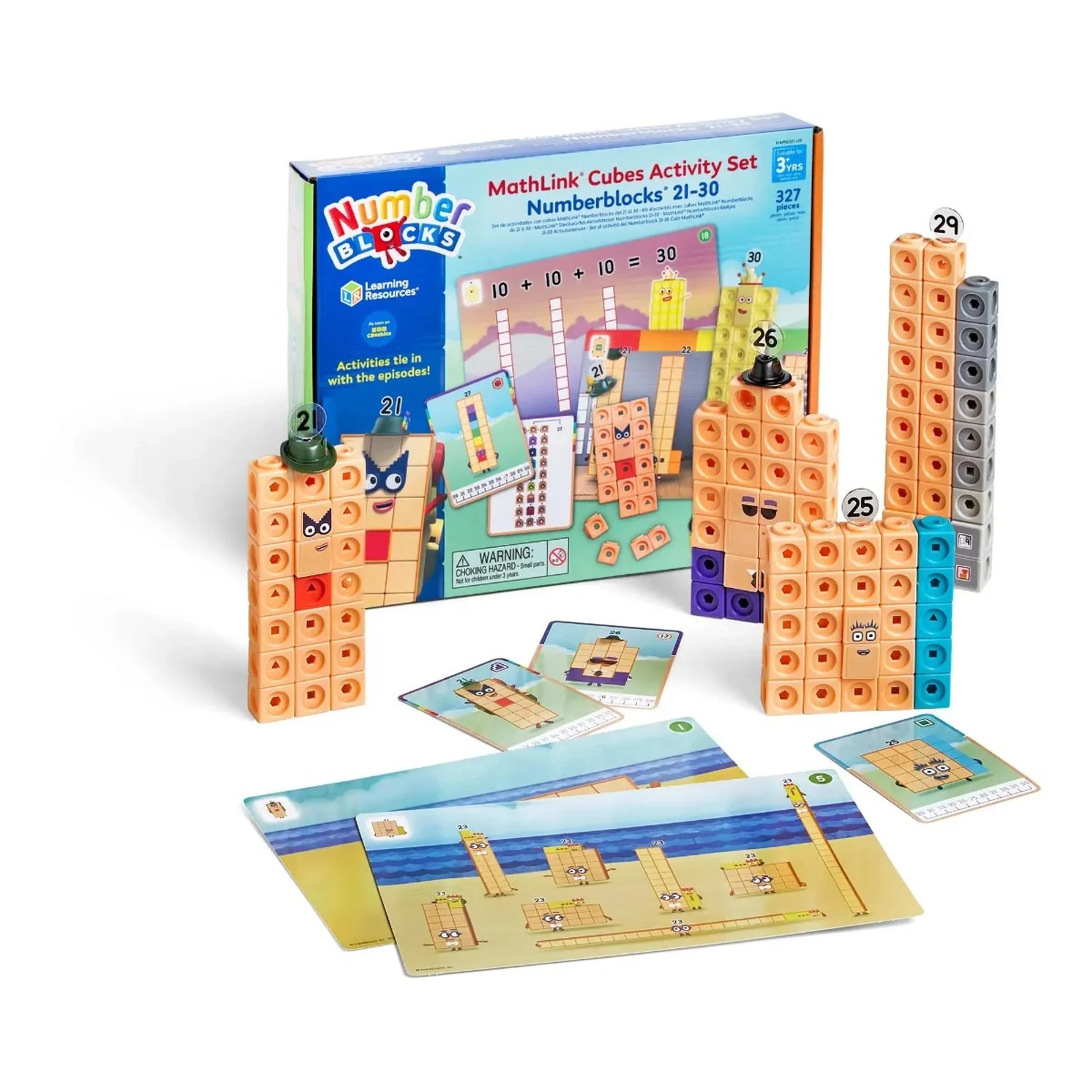 MathLink® Cubes Numberblocks® 21-30 Activity Set