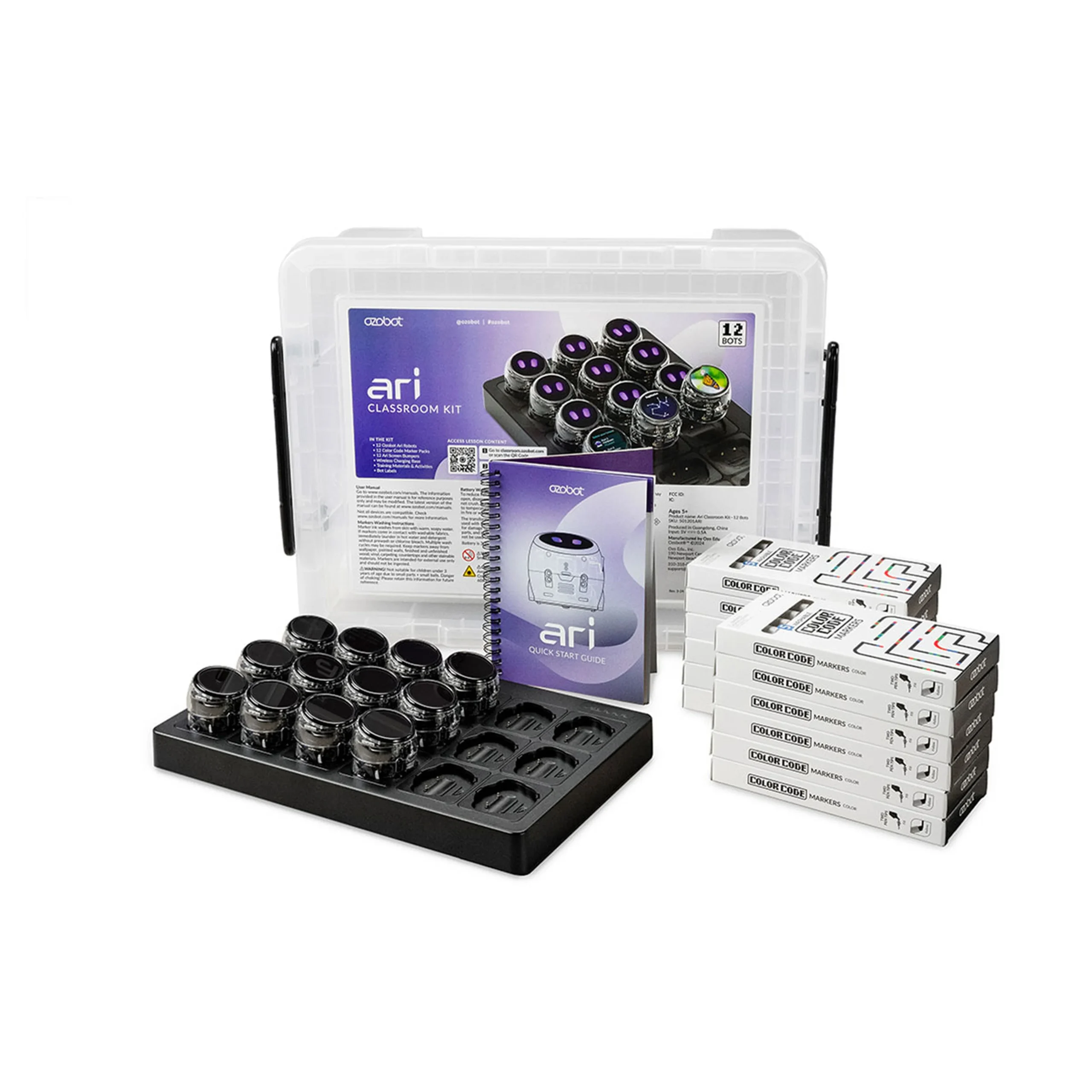 Ozobot Ari Classroom Kit – 12 Bots