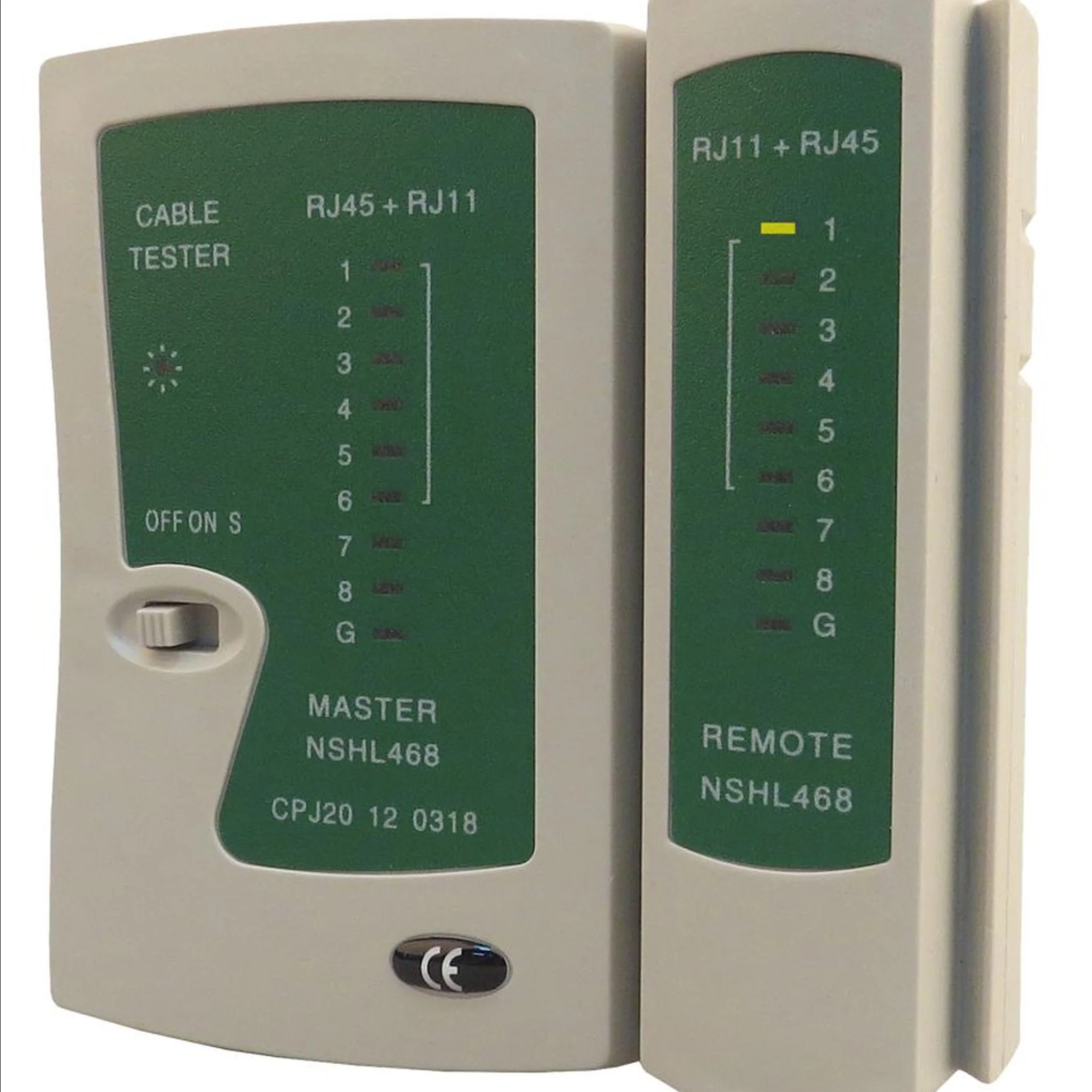 PT multi network tester για καλώδια RJ11,RJ12,RJ45