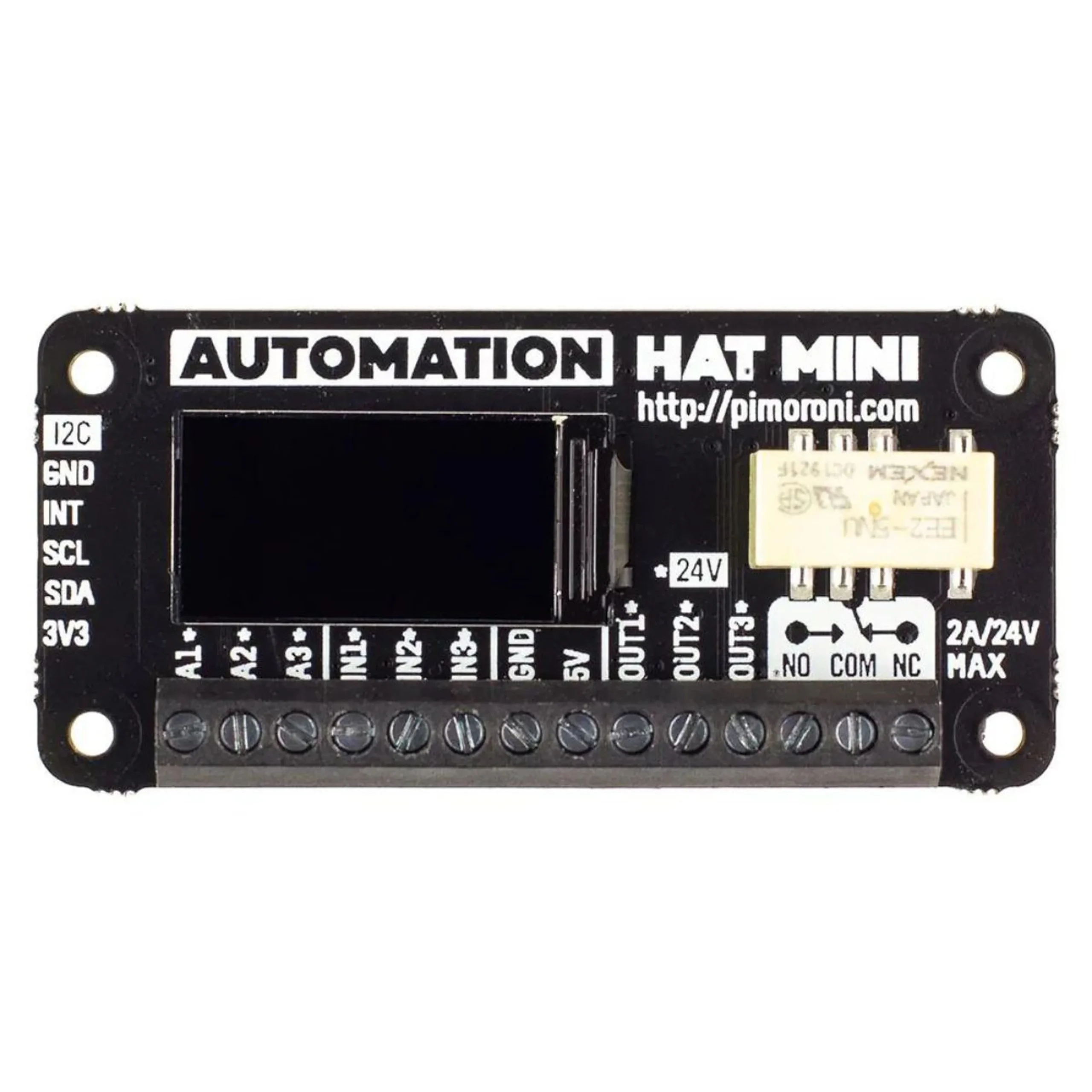 Pimoroni – Automation HAT Mini for Raspberry Pi