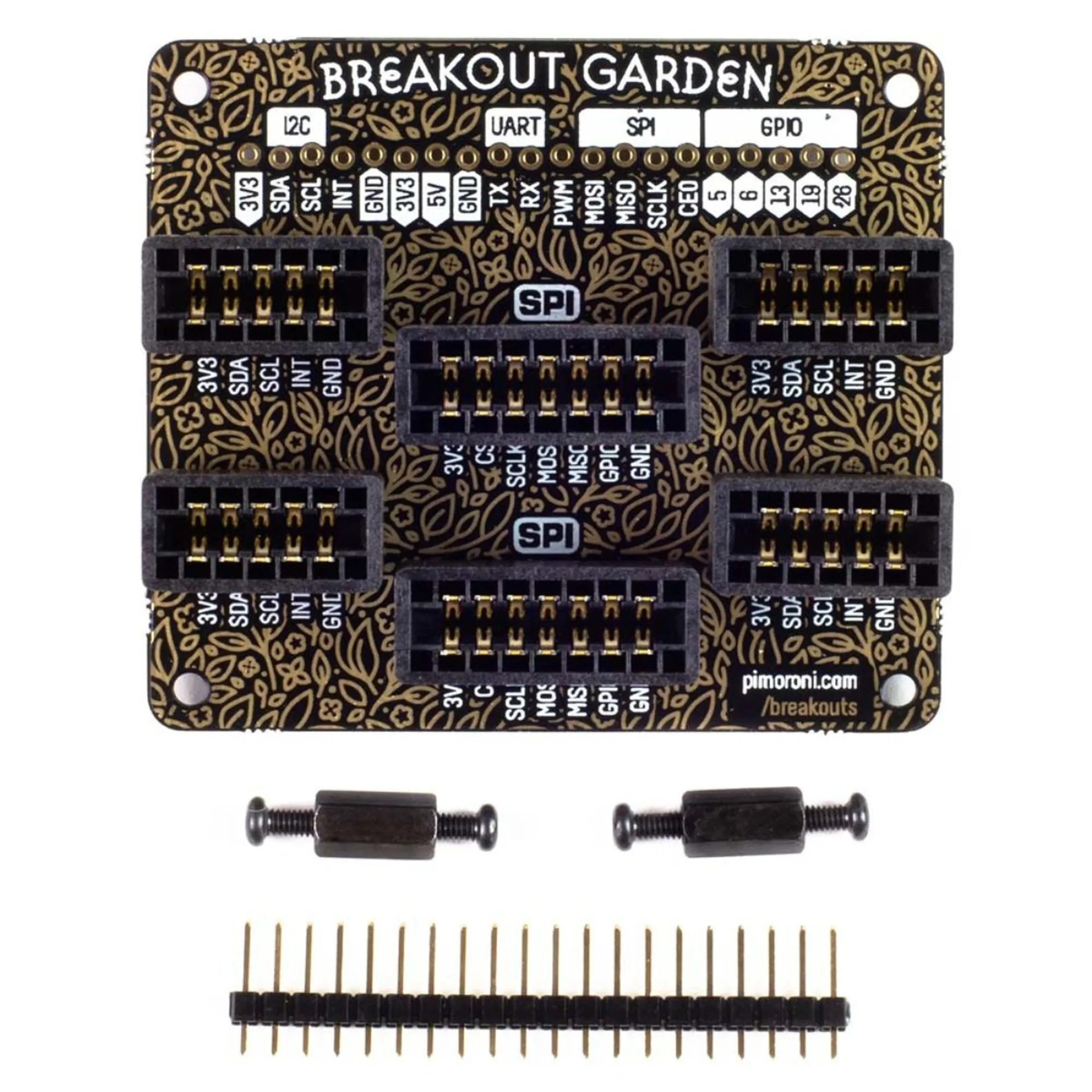 Pimoroni – Breakout Garden for Raspberry Pi (I2C + SPI)