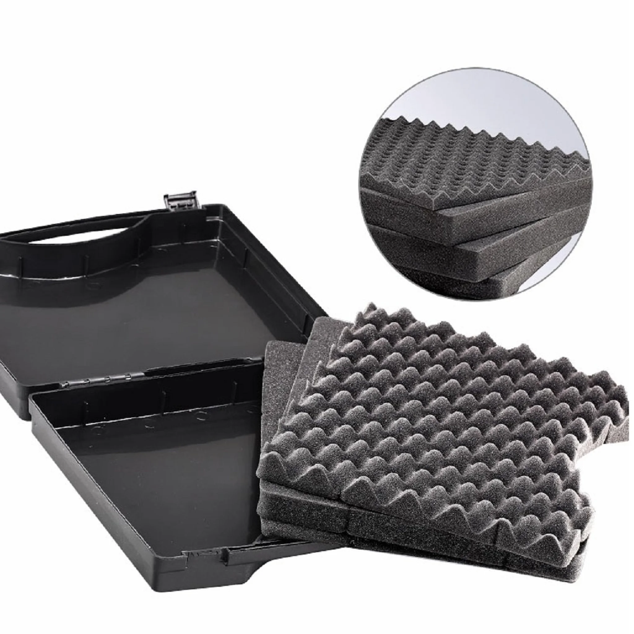 Plastic box 230*180*45mm with Foam