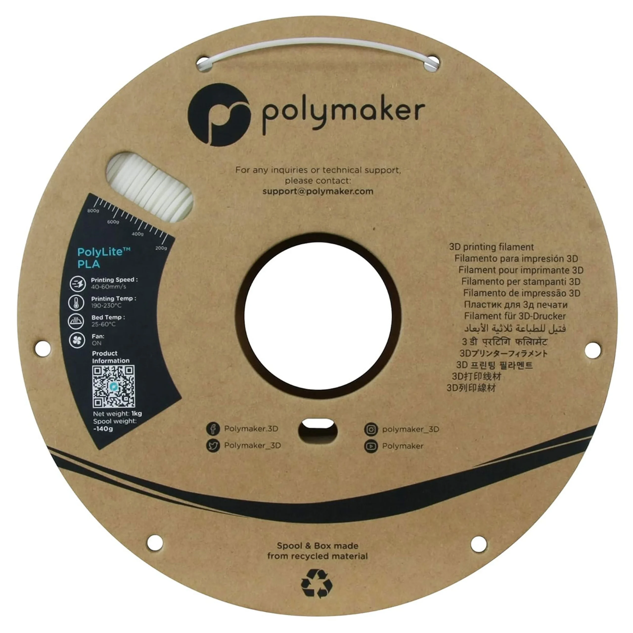 PolyLite PLA UV Color Changing