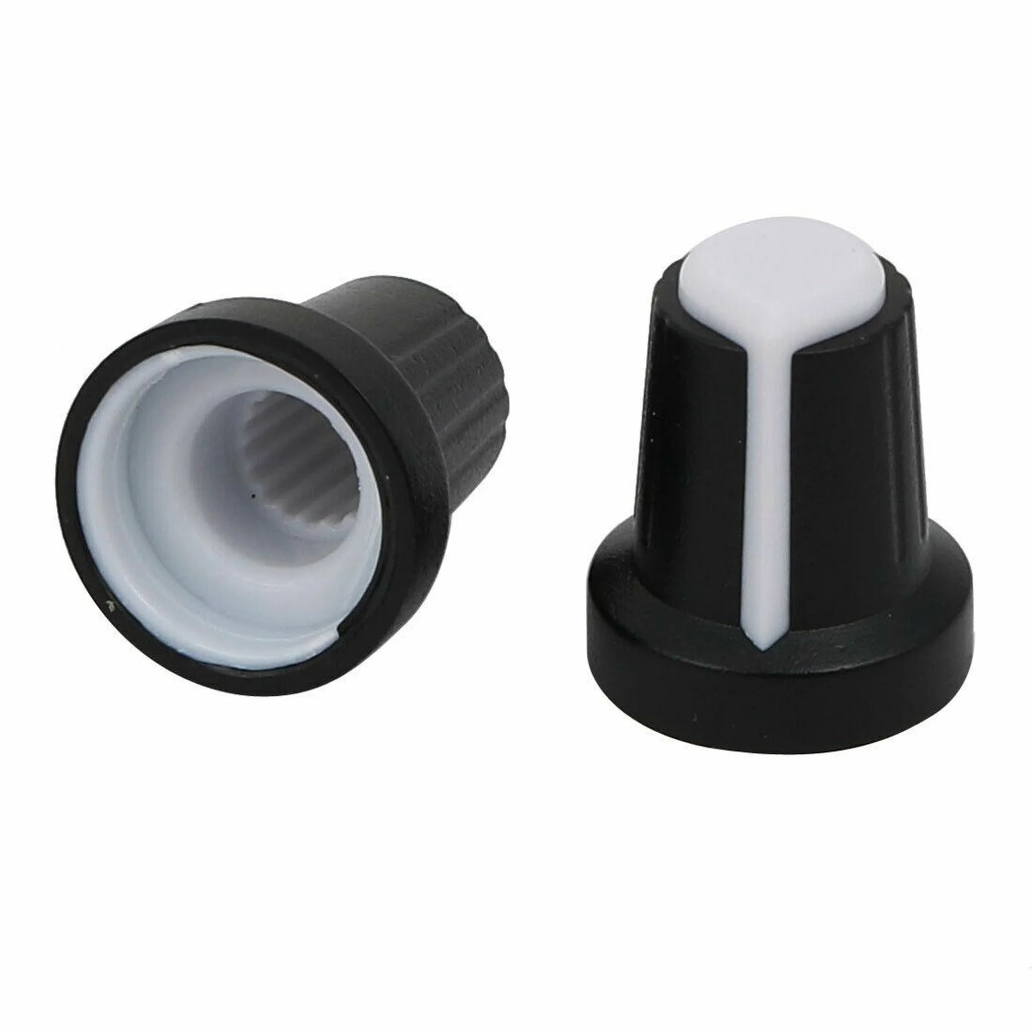 Potentiometer Control Rotary Knobs white