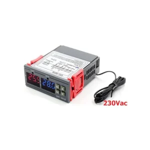 STC-3018 Temperature Thermostat panel mount 12V input -Relay 230V 10A