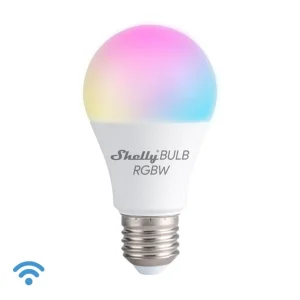 Shelly Duo Smart Λάμπα LED 9W για Ντουί E27 RGBW 800lm Dimmable
