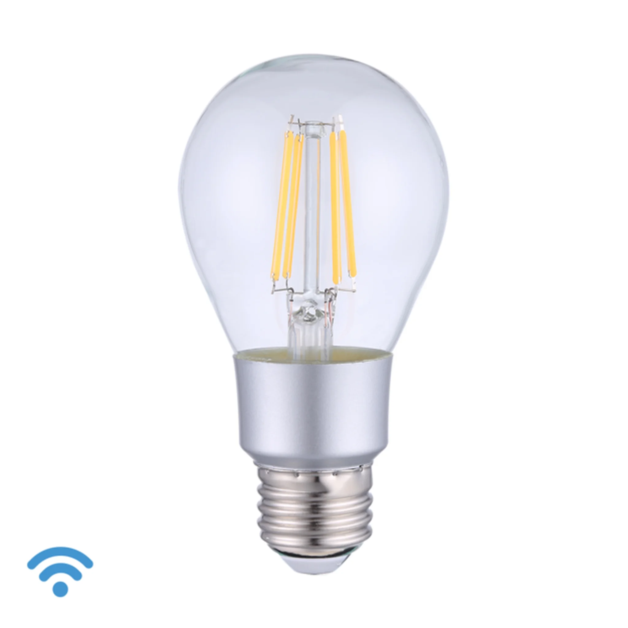 Shelly Vintage Smart Λάμπα LED 7W για Ντουί E27 και Σχήμα A60 Θερμό Λευκό 750lm Dimmable