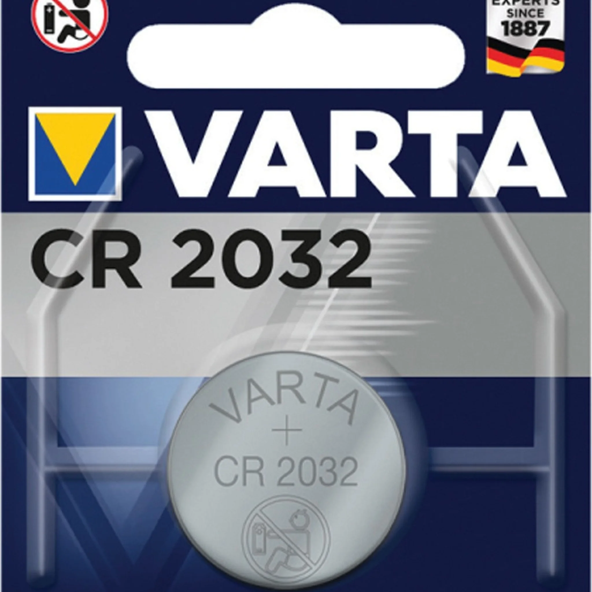 Varta Professional Electronics Μπαταρία Λιθίου CR2032 3V 1τμχ