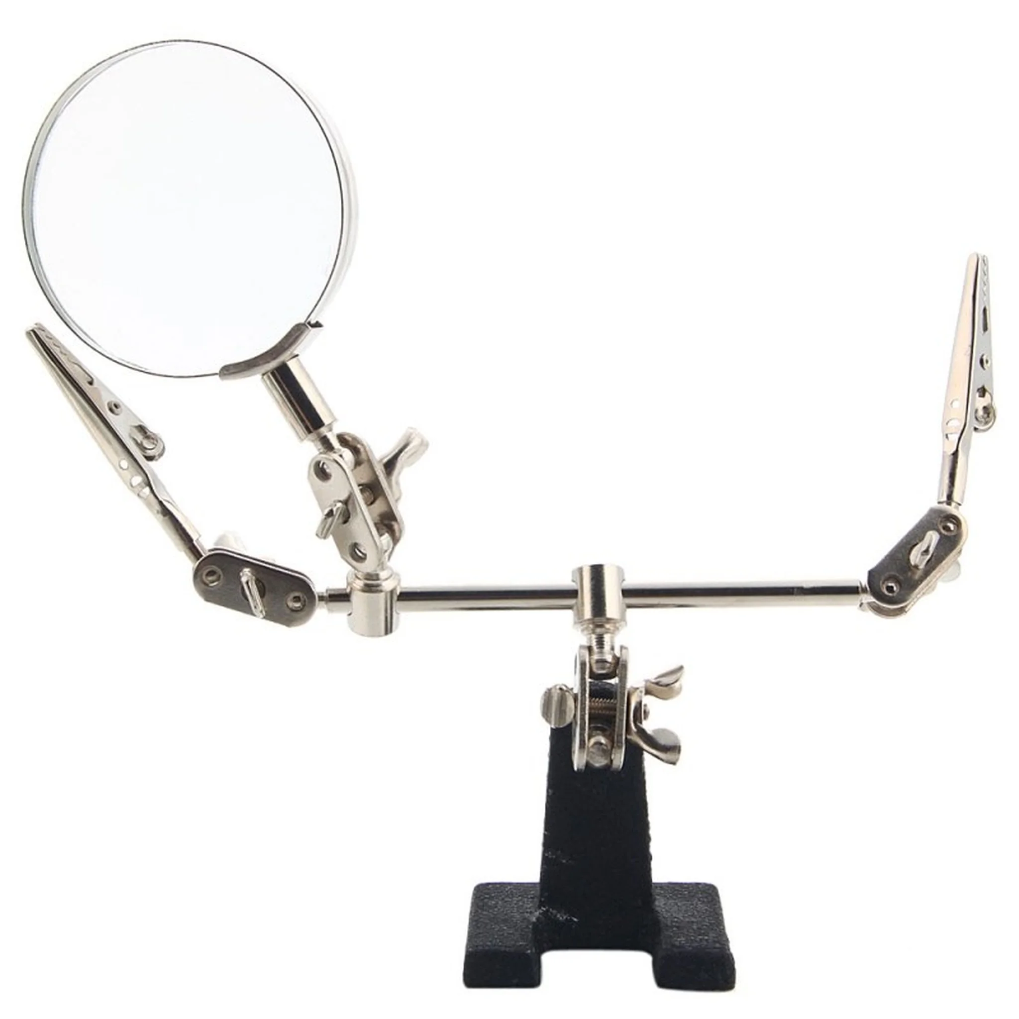 Μεγεθυντικός Φακός BST-168Z, 5x zoom, με clips συγκράτησης (Best)